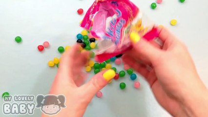 Learn Colours with Haribo Candy and Rainbow! Part 5