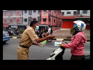 Dinkes Tanjungpinang Bagikan Masker Secara Gratis