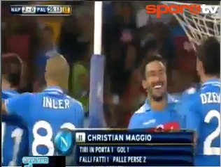 Christian Maggio Palermo'ya attığı o müthiş vole golü...