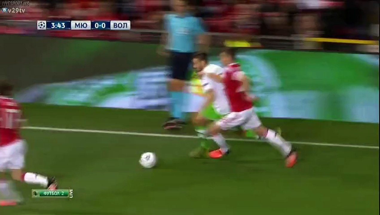 Manchester United 2 – 1 Wolfsburg ALL Goals and  Highlights Champions League 30.09.2015