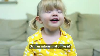 2 Yaşındaki Çocuğun Annesine Doğum Günü Mesajı
