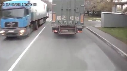 Dont Give the Finger to a Truck Driver