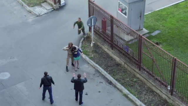 Солдат напал на актера прямо во время съемок