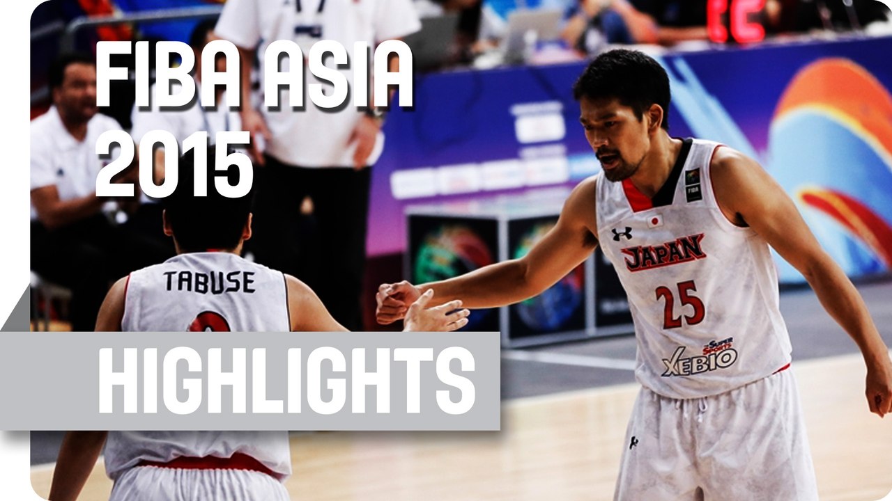 Japan v Qatar - Quarter Final - Game Highlights - 2015 FIBA Asia Championship