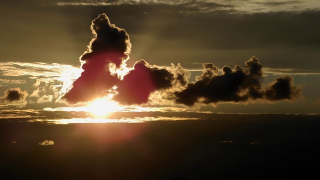 Лиепая. Море, закат, сентябрь.