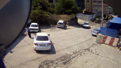 Dump Truck Overturns