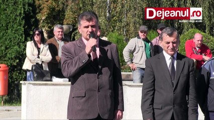 demonstratie politie Dej Dejeanul