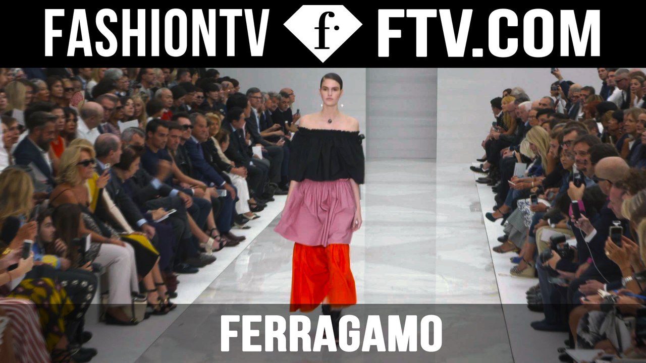 Ferragamo Spring/Summer 2016 Runway Show at Milan Fashion Week | MFW | FTV.com