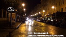 #Corse @Sulidarita bloque la ville d'Ajaccio pour soutenir les prisonniers politiques