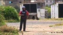 جولة لكاميرا الجزيرة مباشر في تعز لرصد آثار الدمار في محطة عصيفرة لتحويل الكهرباء