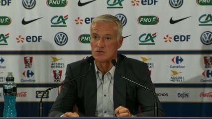 Download Video: Foot - Amicaux - Bleus : Deschamps a eu «une longue discussion» avec Ruffier