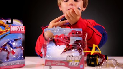 Giant Spider-Man Surprise Egg made of Play Doh