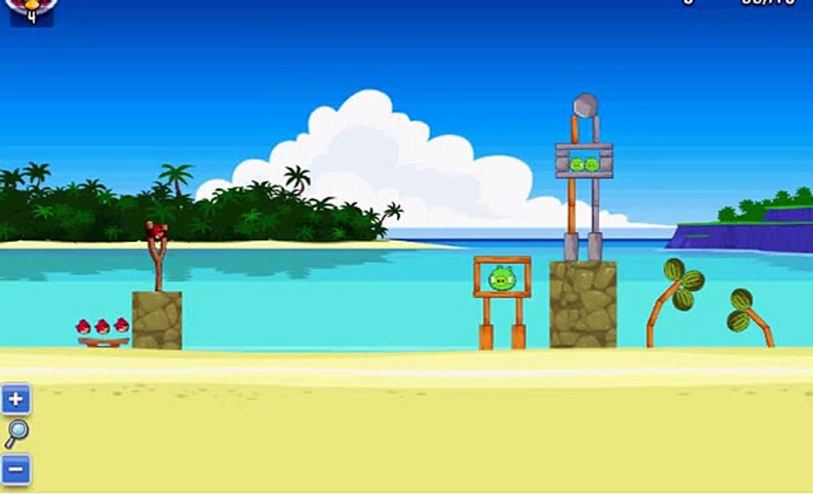 Angry Birds Surf and Turf Level 1-1