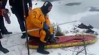 Local fire department rescues dog