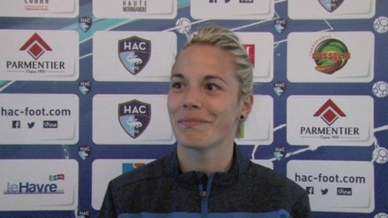 Avant HAC - Gonfreville, itv de Jénnifer Lachèvre
