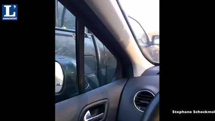 Un Luxembourgeois «malmené» sur l'autoroute [HD]