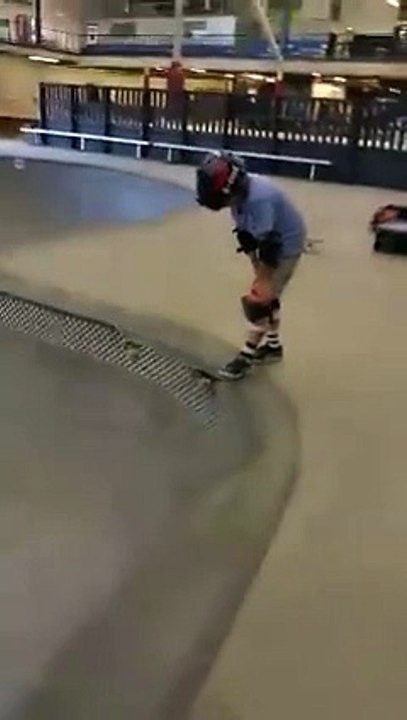 Little Kid Skating Board Skills