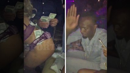 Usain Bolt -- Slappin' Dat Ass... At Miami Nightclub