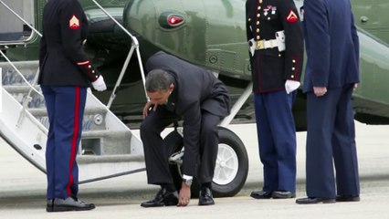 Secret Presidential Handshake Caught on Camera!