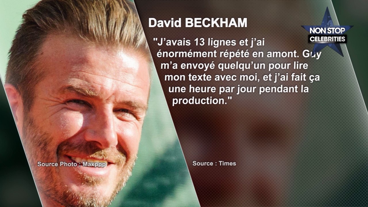 David Beckham bientôt au cinéma ?