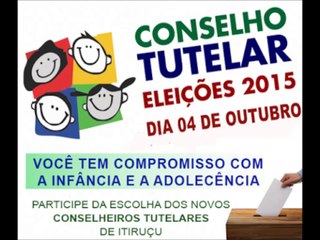 Campanha para Candidato a Conselheiro Tutelar de Itiruçu