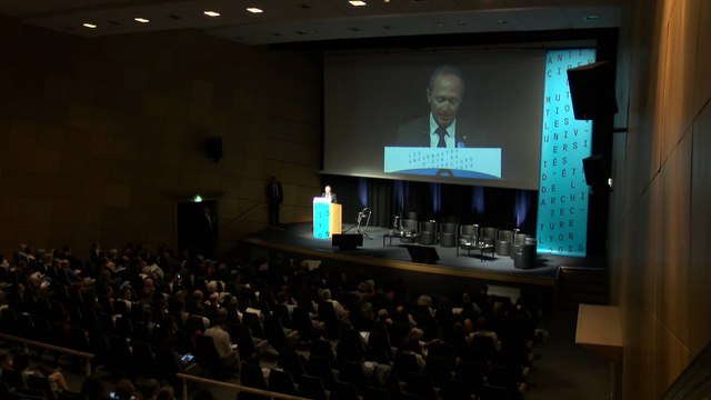 Introduction de Noël Brunet aux Universités d'été de l'architecture 2015
