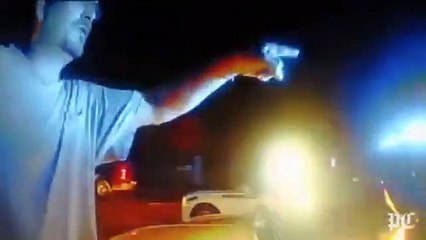 Dashcam video catches Chris Nisbet using racial slurs