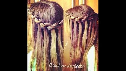 3D Waterfall Braid   Hair Tutorial