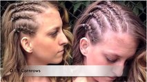 HOW TO DO CORNROWS ON YOUR OWN HAIR HAIR TUTORIAL