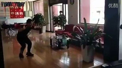 Can not stop laughing at the guy in the wheelchair