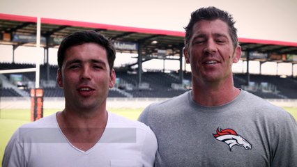Dimitri Yachvili et Jérôme Thion chantent la Marseillaise pour soutenir les Bleus !