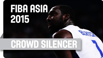 Andray Blatche: The Crowd Silencer! - 2015 FIBA Asia Championship
