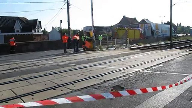 Brebières : accident entre un TGV et un camion, un seul blessé léger