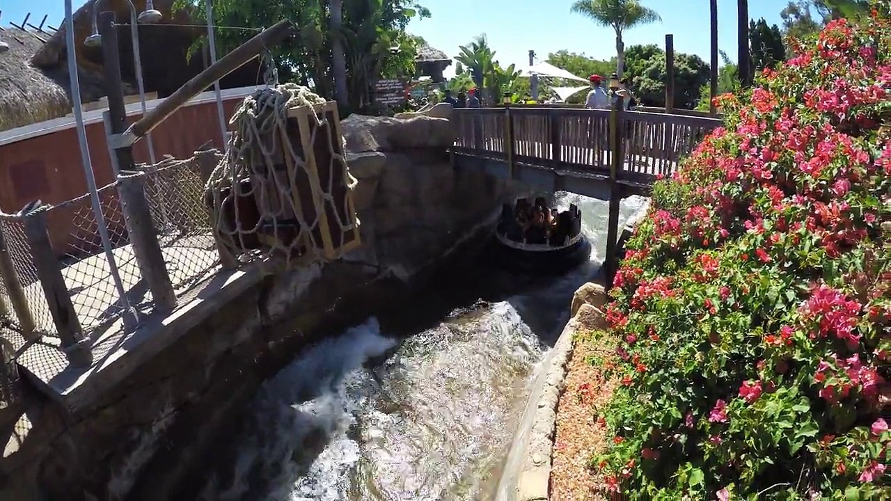 [4k] Shipwreck Rapids - SeaWorld (San Diego, CA)