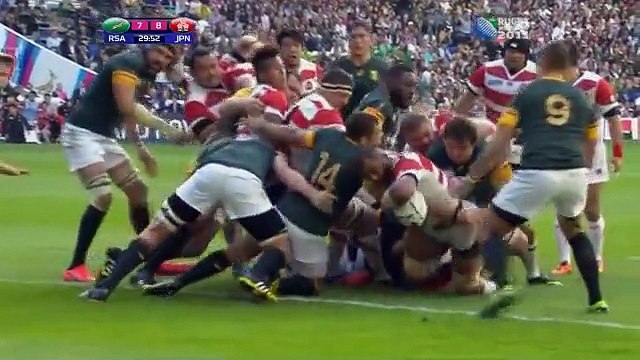 [RUGBY] - Résumé - Japon VS Afrique du Sud - Coupe du Monde 2015 - qui l'eu cru!