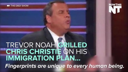 Chris Christie Tries To Outdo Trump On Anti-Immigration