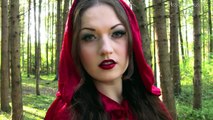 Amazing Makeup Video tutorial : Red Riding Hood Halloween Costume Makeup