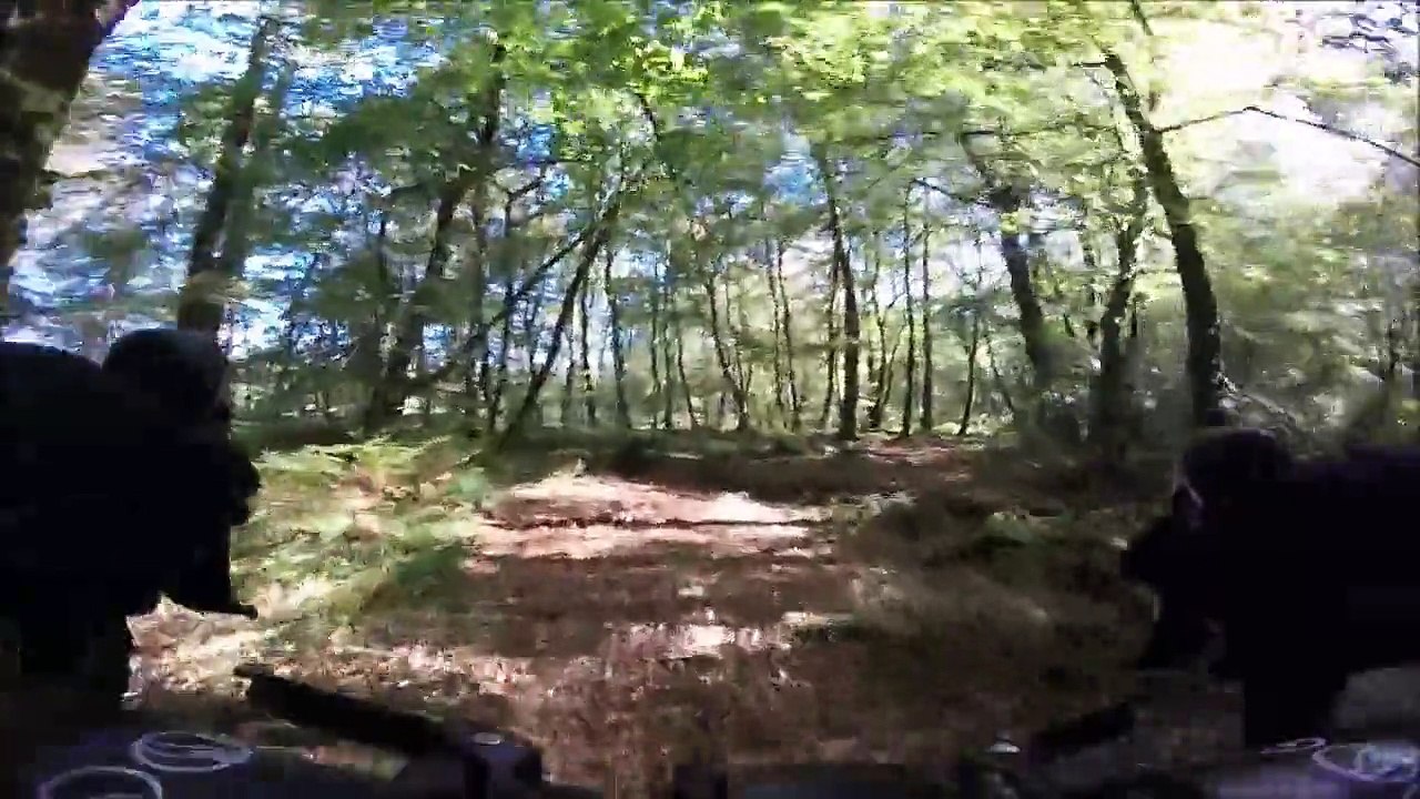 Entraînement cyclo-cross Bois de Coatloc'h Scaër 1er octobre 2015