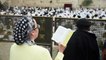 Thousands of Jewish worshippers pray at Western Wall