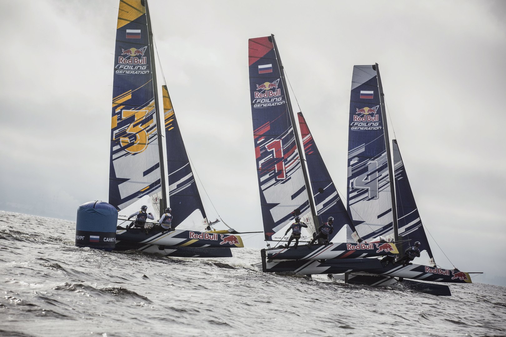 ⁣Hydrofoil Racing in Saint Petersburg - Red Bull Foiling Generation
