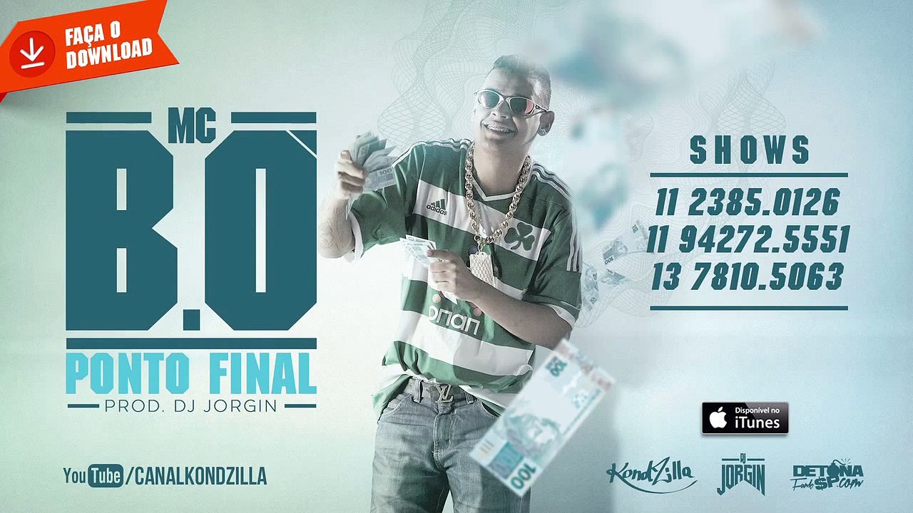 MC B.Ó - Ponto Final (Áudio Oficial - prod. DJ Jorgin)