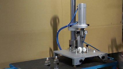 PERFUME BOTTLE COLLAR PRESSING UNIT