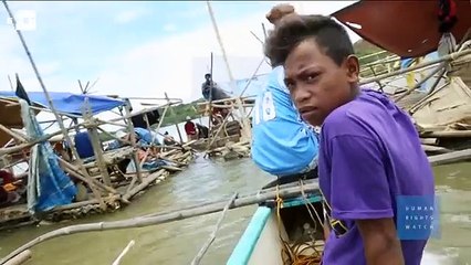 Niños filipinos arriesgan su vida trabajando en minas ilegales de oro
