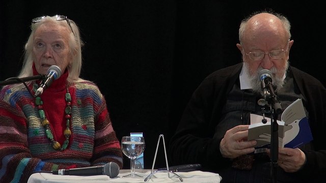 Michel Butor présente Octogénaire - Marché de la poésie 2015 - Halle des Chartrons de Bordeaux