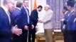 indian prime minister modi BC ki rusway hahahha Microsoft wipe hand after shaking with BC modi