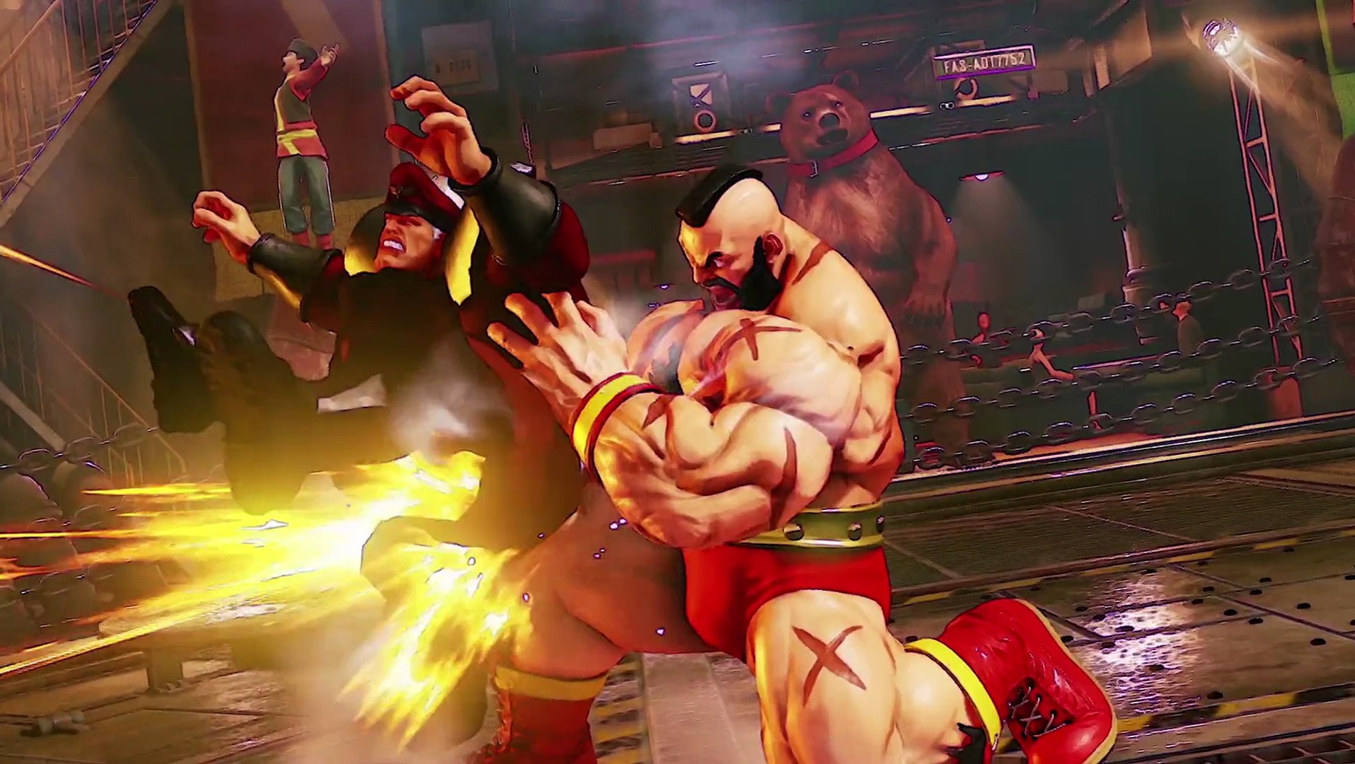 Street Fighter V Character Reveal: Zangief