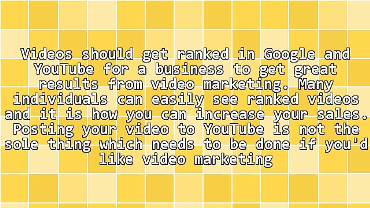 Get More Business Through Video SEO