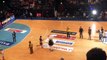 Entrée des joueurs Chambery Savoie handball fréga contre Nantes