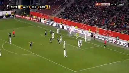 Augsburg vs Partizan Fabricio Goal (54