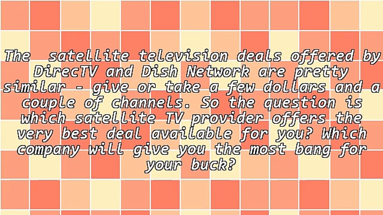 Best Satellite TV Deals - Which Company Has Them